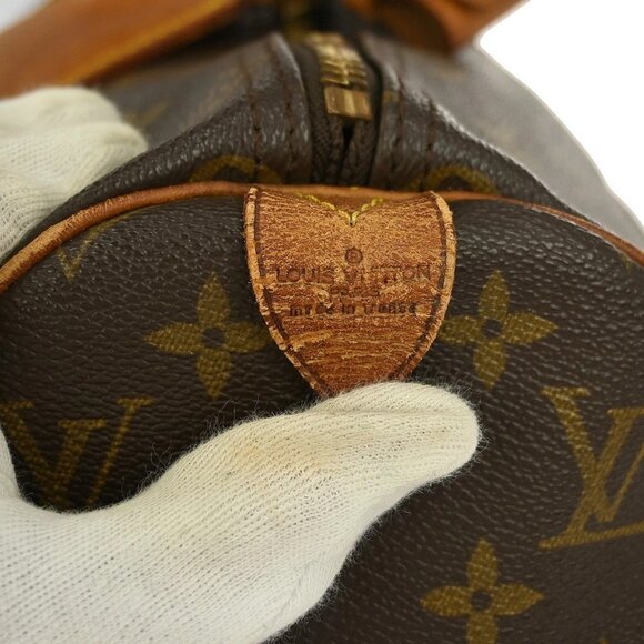 LOUIS VUITTON KEEPALL 45 DUFFLE HANDBAG MONOGRAM M41428 VI882 YQ03868 BN02 - Picture 6 of 9